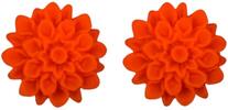 Náušnice Flowerski | Neon Orange