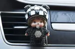 Mini Poppi - panda | Velikost: Broskev | Bíločerná