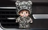 Mini Poppi - panda | Velikost: Broskev | Niklová