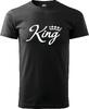 Pánské tričko KING | Velikost: S | Černá