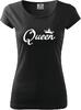 Dámské tričko Queen | Velikost: XS | Černá
