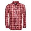 Košile BUSHMAN WHISTLER terracotta | Velikost: M | Kostkovaná červená/bílá