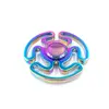 Kovový Fidget Spinner Labyrint Rainbow
