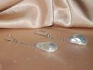 Náušnice, pravé sladkovodní keshi perly ve stříbře | Barvy duhy