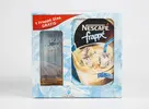 Ledová káva Nescafé frappé 10 x 20 g + sklenice zdarma (oranžová)