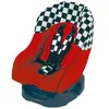 Dětská autosedačka GENIUS 9–18 kg, červená/šachovnice