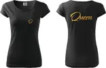 Dámské tričko Queen | Velikost: M | Černá