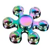 Kovový Fidget Spinner Rain Rainbow