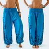 Modré harémové kalhoty | Modrá