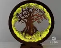Obrazová lampa "Mach a strom"