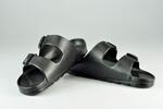 Pánské pantofle A-1015 - černé | Velikost: 41