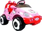 Injusa Elektrické autíčko RACING CAR HELLO KITTY 6V