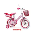 Injusa Dětské kolo HELLO KITTY 12" Pink 2017
