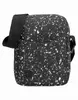 Flight Bag Splattered Black/White