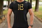 ETERNITY T-shirt black&gold | Velikost: S