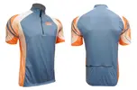 Cyklistický dres KINLEY, šedý | Velikost: S