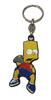 Kovová klíčenka Bart s ovladačem