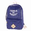 Varsity mini backpack - dark blue solid