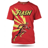 Pánské triko Flash Running | Velikost: S | Červená