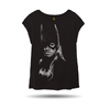 Dámské tričko Batgirl stripes | Velikost: XS | Černá