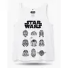 Dámské tílko Star Wars Icons | Velikost: XS | Bílá