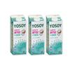 3x Yosoy rýžový nápoj, kokos - 1000 ml