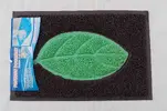 Rohožka/předložka - zelený list | Velikost: 40 x 60 cm