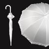 Svatební deštník s volánkem SW8126