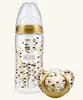 NUK Set Gold Edition – láhev + dudlík