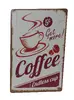 Plechová cedule Coffee