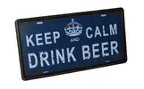 Plechová cedule Keep calm and ......