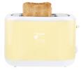 Stylový toaster Bestron z kolekce En Vogue - Pastelově žlutá