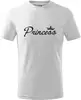 Holčičí tričko PRINCESS | Velikost: 110 cm / 4 roky | Bílá