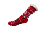 Hřejivé domácí ponožky | Velikost: 35-38 | Červená