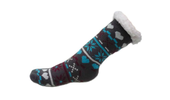 Hřejivé domácí ponožky | Velikost: 35-38 | Tmavě šedá
