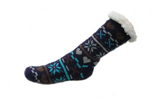 Hřejivé domácí ponožky | Velikost: 35-38 | Modrá