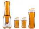 Smoothie mixér - DOMO DO435BL se třemi nádobami - oranžový