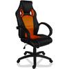 Kancelářská židle GS Series – černá/oranžová