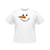 Dětské tričko „Sněhulák Karotel“ | Velikost: XS | Bílá