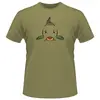 Pánské tričko „Kapr Vilda“ | Velikost: S | Khaki
