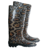 Dámské holínky s motivem leopard | Velikost: 36