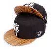 Snapback Zebrano – černá