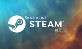 5x náhodný Steam klíč