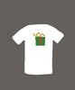 Chlapecké tričko "Vánoční dárek" | Velikost: 110 (3-4 roky) | Bílá
