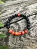 Ochránce – onyx/karneol - cca 18 cm