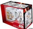Dárkový set Star Wars/Hvězdné války BB-8 hrnek & klíčenka & 2 nálepky