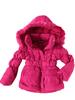 Prošívaná zimní bunda / kabátek s kapucí | Velikost: 92 | Růžová