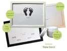 Šablona New born (barva rámečku - bílá) | Velikost: barva na otisky žlutá