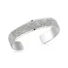 Ocelový náramek Levien Stardust Metal v měňavé stříbrné barvě Crystal Ab | Velikost: 18-19cm
