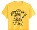 Vybarvovací tričko s potiskem LVÍČKA, žluté | Velikost: 110